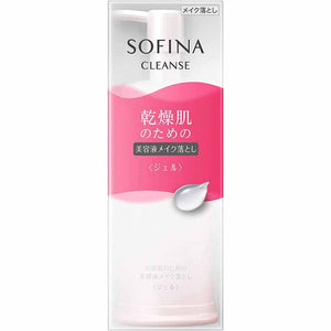 Kao Sofina Serum Makeup Remover Gel 155g for Dry Skin