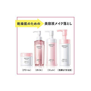 Kao Sofina Serum Makeup Remover Gel 155g for Dry Skin