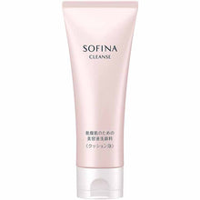 将图片加载到图库查看器，Kao Sofina Cleanse Essence Face Wash Cushion Foam 120g for Dry Skin
