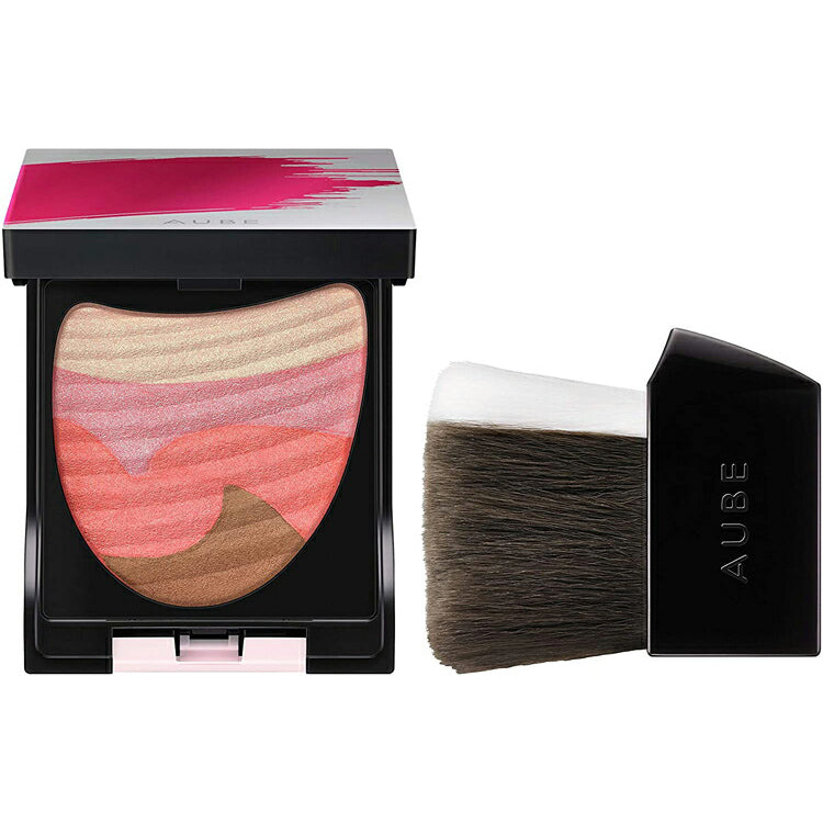 Kao Sofina AUBE Brush Blush Cheek 02 Peach 5.7g