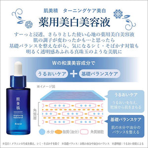 Kracie HADABISEI Skin Beauty Brightening Facial Serum Turning Care Whitening remedy Serum 30mL