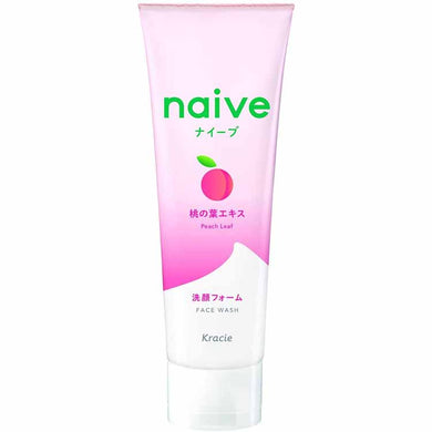 Naive Cleansing Foam with Peach Leaf Extract 130g