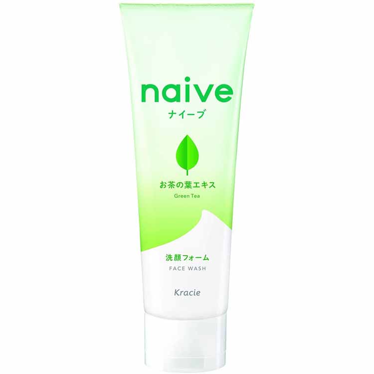 Naive Cleansing Foam with Tea Leaf Extract 130g