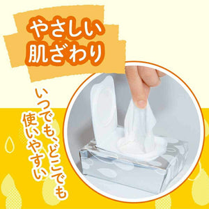 Cow Brand Soap Raquik Wipe Face Wash Sheet 50 pieces Facial Cleanser