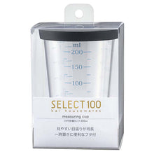 画像をギャラリービューアに読み込む, KAI SELECT100 Measuring Cup with Lid 200ml
