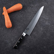 画像をギャラリービューアに読み込む, KAI Sekimagoroku Peacock Butcher&#39;s KnifeKitchen Knife Made In Japan Silver 240mm 
