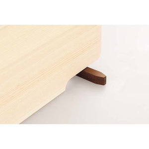 KAI Sekimagoroku Kitchen Knife Hinoki Cypress Wood Cutting Board with Stand Ｌ 390×240 