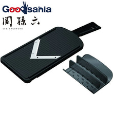 画像をギャラリービューアに読み込む, KAI Sekimagoroku Kitchen Knife Adjustable V Slicer with Guard Regular Made In Japan Approx. 10×32.5×5.9cm 
