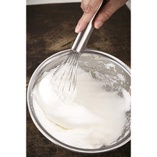 将图片加载到图库查看器，KAI HOUSE SELECT Oval Handle Whisk Egg Beater Whip Cream Baking Tool 25cm
