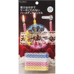 KAI HOUSE SELECT Baking Accessory Birthday Cake Candles 24-piece