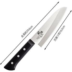 KAI Sekimagoroku Azuchi Kitchen Knife Santoku  Made In Japan Silver 165mm 