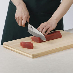 KAI Sekimagoroku Azuchi Kitchen Knife Santoku  Made In Japan Silver 165mm 