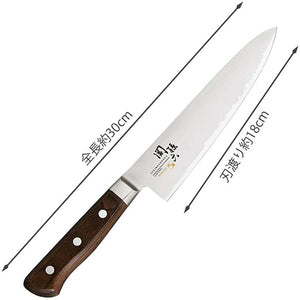 KAI Sekimagoroku Magnolia Kitchen Knife Butcher's Knife 180mm 