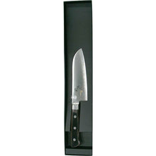 Laden Sie das Bild in den Galerie-Viewer, KAI Sekimagoroku 10000CC Small Santoku Kitchen Knife Made In Japan Silver 145mm 
