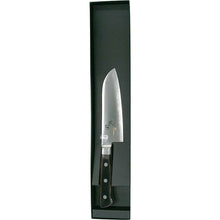 Muat gambar ke penampil Galeri, KAI Sekimagoroku 10000CC Small Santoku Kitchen Knife Made In Japan Silver 145mm 
