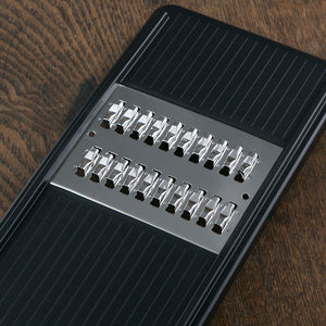 KAI Sekimagoroku Julienne Machine Board Regular Made In Japan Black Approx. 10×29.5×3cm 