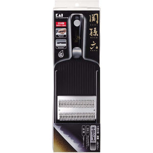 KAI Sekimagoroku Julienne Machine Extra Fine Regular Made In Japan Black Approx. 10×29.5×3cm 