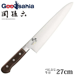 KAI Sekimagoroku Benifuji Butcher's KnifeKitchen Knife Made In Japan Silver 270mm 