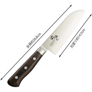 KAI Sekimagoroku Peacock Kitchen Knife Small Santoku  145mm 