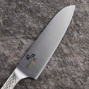 KAI Sekimagoroku Artisan Kitchen Knife Santoku  Made In Japan Silver 165mm 