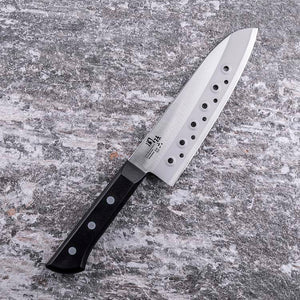 KAI Sekimagoroku Wakatake Kitchen Knife Santoku  Perforated 165mm 