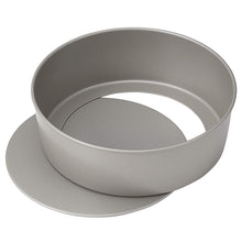 Muat gambar ke penampil Galeri, KAI HOUSE SELECT Whole Round Cake Ring Mold Loose Push Bottom-type Tart Mould Baking Tool 18cm Pushpan
