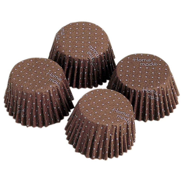 KAI HOUSE SELECT Baking Tools Chocolate Type Paper Cocoa-Type Mould Polka Dot 40 Pcs Included