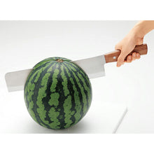 将图片加载到图库查看器，KAI Sekimagoroku Watermelon Kitchen Knife Made In Japan Silver Approx. 44×7.4×1.7cm 
