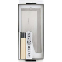 Laden Sie das Bild in den Galerie-Viewer, Special Noodle Cutter Kitchen Knife KAI Sekimagoroku Made In Japan Silver Approx. 27×11.5×2.5cm 
