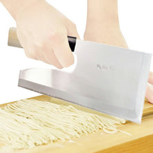 画像をギャラリービューアに読み込む, Special Noodle Cutter Kitchen Knife KAI Sekimagoroku Made In Japan Silver Approx. 27×11.5×2.5cm 
