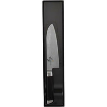 画像をギャラリービューアに読み込む, KAI Sekimagoroku Damascus Santoku Kitchen Knife 165mm 
