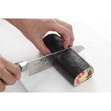 画像をギャラリービューアに読み込む, KAI Sekimagoroku Damascus Santoku Kitchen Knife 165mm 

