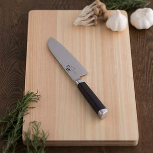 KAI Sekimagoroku Damascus Small Santoku Kitchen Knife 145mm 
