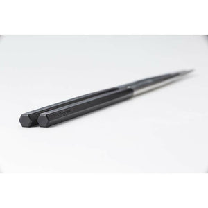 KAI SELECT100 Stainless Steel Chopsticks Black 33cm