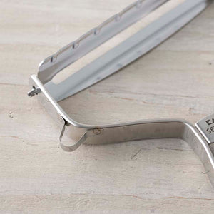KAI SELECT100 Stainless Steel T Type Wide Peeler Silver