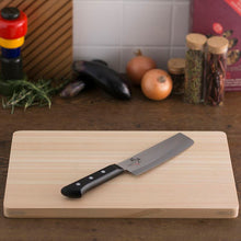 Load image into Gallery viewer, KAI Sekimagoroku Moegi Kitchen Knife Cutting Vegetable Knife 165mm 
