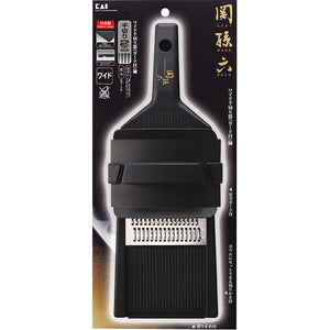 KAI Sekimagoroku Wide Julienne Machine with Guard Fine-style Made In Japan Black Approx. 37×14×5.5cm 