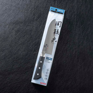 KAI Sekimagoroku Honoka Kitchen Knife Santoku  Made In Japan Silver 165mm 