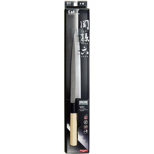KAI Sekimagoroku Kinju Honko Kitchen Knife Sashimi Japanese Kitchen Knife Made In Japan Silver 210mm 