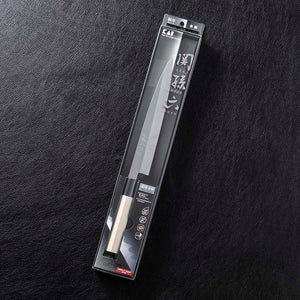KAI Sekimagoroku Kinju Honko Kitchen Knife Sashimi Japanese Kitchen Knife Made In Japan Silver 210mm 