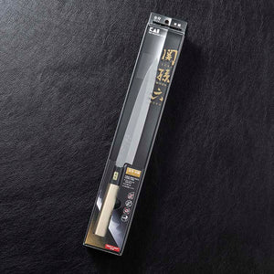 KAI Sekimagoroku Kinju Honko Kitchen Knife Japanese Kitchen Knife Sashimi Made In Japan Silver 210mm 