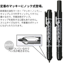 将图片加载到图库查看器，Zebra Oil-based Pen Mackee Nock Fine Print
