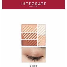 Laden Sie das Bild in den Galerie-Viewer, Shiseido Integrate Triple Recipe Eye Shadow BR703 5 Color Set 3.3g
