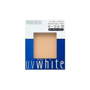 Shiseido UV WHITE White Skin Pact Ocher 10 Refill Foundation 12g