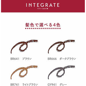 Shiseido Integrate Eyebrow Pencil N BR641 Brown 0.17g
