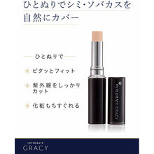 Laden Sie das Bild in den Galerie-Viewer, Shiseido Integrate Gracy Concealer Spots and Freckles Natural Beige SPF26 / PA ++ 3g
