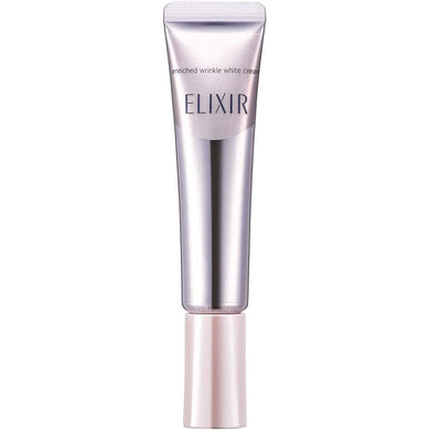 Elixir Shiseido Enriched Anti-Wrinkle White Cream S Medicated Wrinkle Improvement Whitening Essence 15g