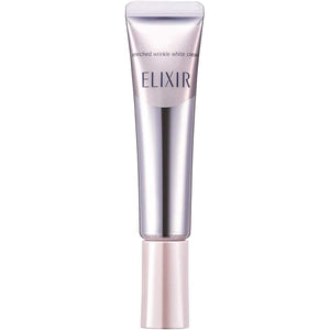 Elixir Shiseido Enriched Anti-Wrinkle White Cream S Medicated Wrinkle Improvement Whitening Essence 15g