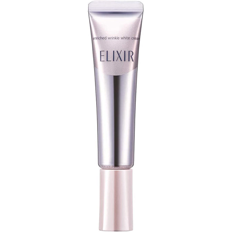 Elixir Shiseido Enriched Anti-Wrinkle White Cream S Medicated Wrinkle Improvement Whitening Essence 15g