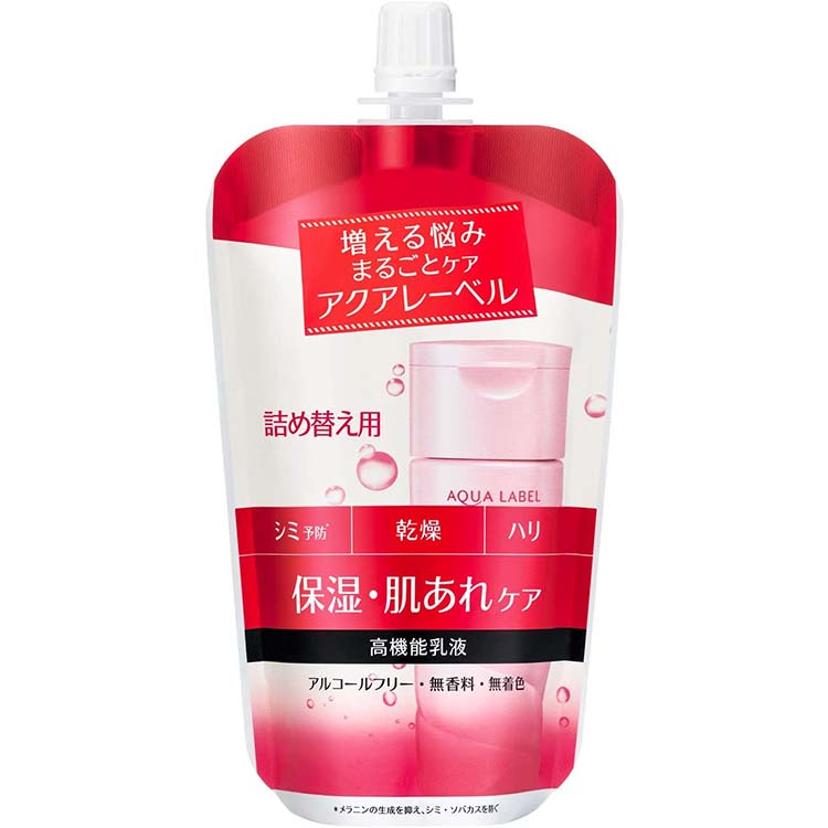 Shiseido AQUALABEL Balance Care Milk Refill 117ml (Quasi-drug) Japan Moisturizing Dry Rough Skin Care